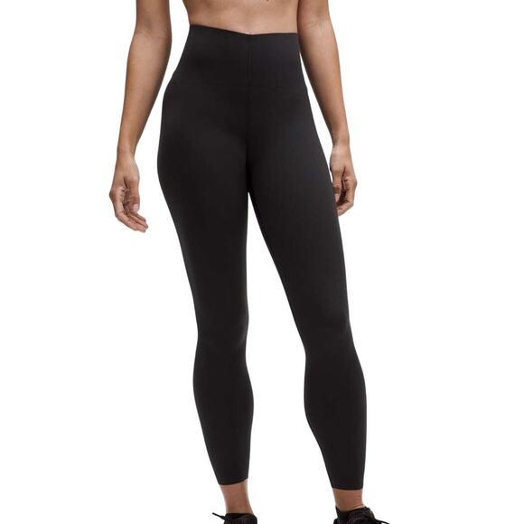 Lululemon Glow Up Super-High-Rise Tight 25" Black Women's Size 0 New With Tag - Picture 1 of 12